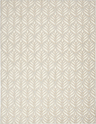 Nourison Aloha ALH35 Ivory/Grey Area Rug Detail Image