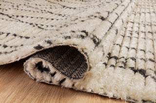 Loloi Alice ALI-01 Cream/Charcoal Area Rug by Chris Loves Julia Rolled