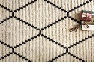 Loloi Alice ALI-04 Cream/Charcoal Area Rug by Chris Loves Julia Close Up