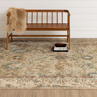 Karastan Estate Allerton Beige Area Rug Lifestyle Image