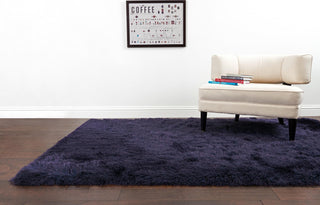 Loloi Allure Shag AQ-01 Aubergine Area Rug 