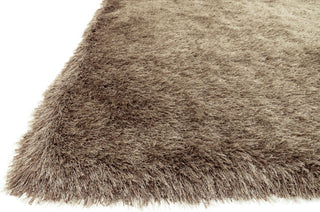 Loloi Allure Shag AQ-01 Taupe Area Rug Corner