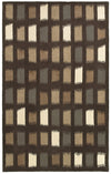 LR Resources Allure 03820 Chocolate Hand Woven Area Rug 8' x 10'