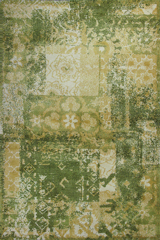 KAS Allure 4054 Sage/Gold Vintage Hand Tufted Area Rug