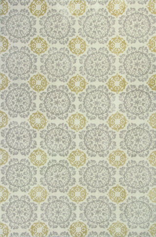 KAS Allure 4056 Silver/Gold Suzani Area Rug main image