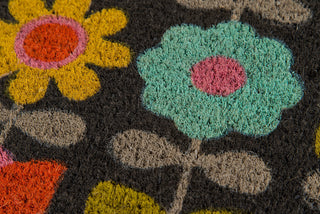 Momeni Aloha ALO19 Multi Area Rug by Novogratz Close up