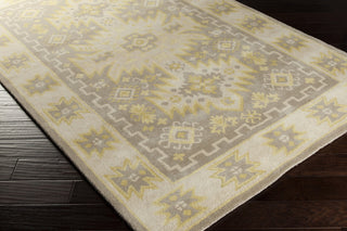 Surya Albuquerque ALQ-400 Grey Hand Tufted Area Rug 5x8 Corner