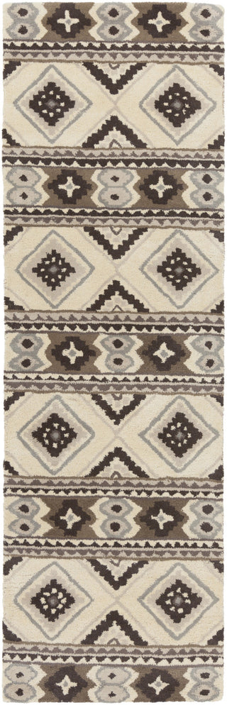 Surya Albuquerque ALQ-402 Light Gray Area Rug 2'6'' x 8' Runner