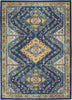 Nourison Allur ALR02 Navy Multicolor Area Rug