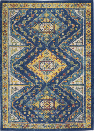 Nourison Allur ALR02 Navy Multicolor Area Rug