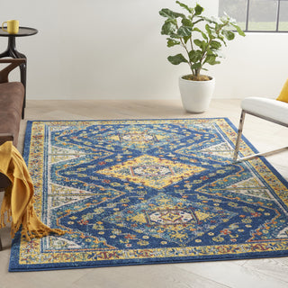 Nourison Allur ALR02 Navy Multicolor Area Rug