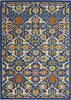 Nourison Allur ALR03 Navy Multicolor Area Rug