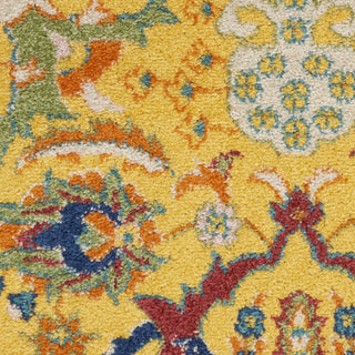 Nourison Allur ALR03 Yellow/Multi Area Rug Texture Image