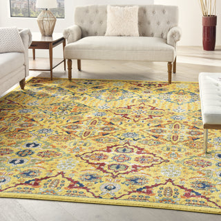 Nourison Allur ALR03 Yellow/Multi Area Rug Main Image