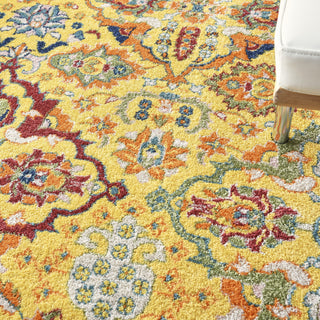 Nourison Allur ALR03 Yellow/Multi Area Rug Main Image