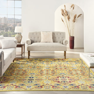 Nourison Allur ALR03 Yellow/Multi Area Rug Main Image