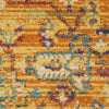 Nourison Allur ALR04 Orange Multicolor Area Rug