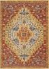 Nourison Allur ALR04 Red Multicolor Area Rug