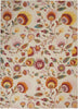 Nourison Allur ALR08 Ivory Multicolor Area Rug