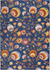 Nourison Allur ALR08 Navy Multicolor Area Rug