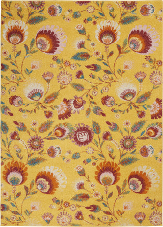 Nourison Allur ALR08 Yellow Multicolor Area Rug