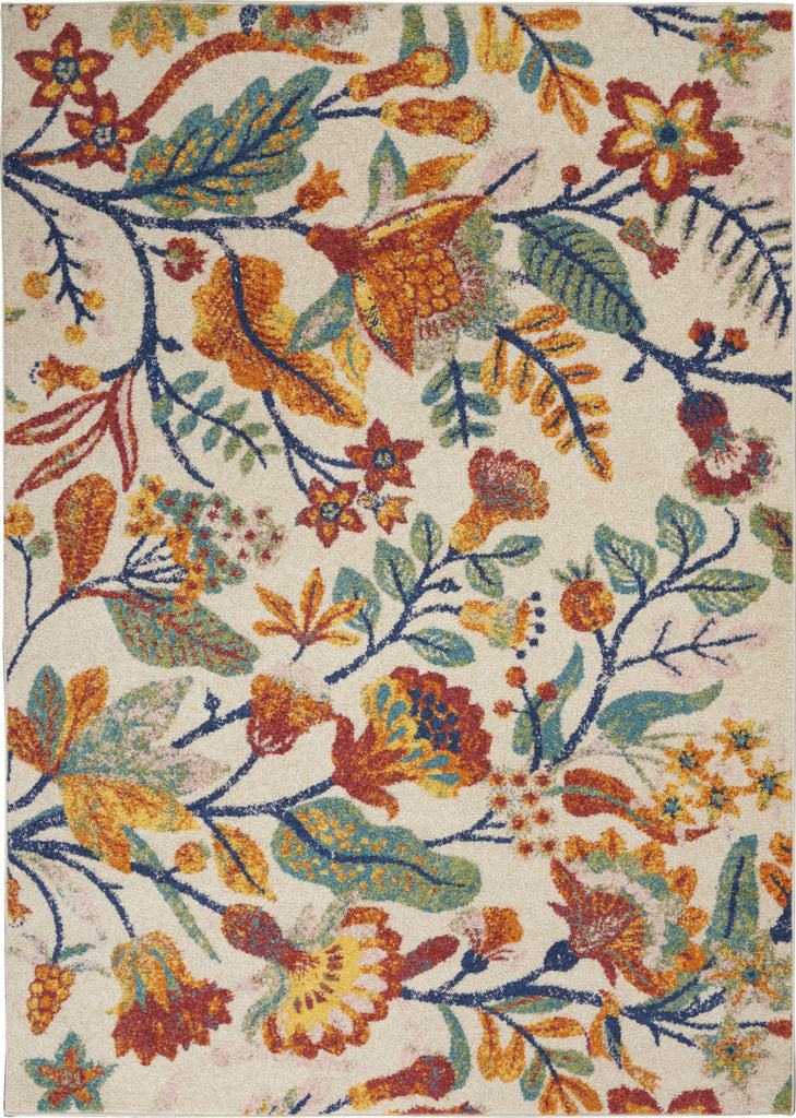 Nourison Allur ALR09 Ivory Multicolor Area Rug