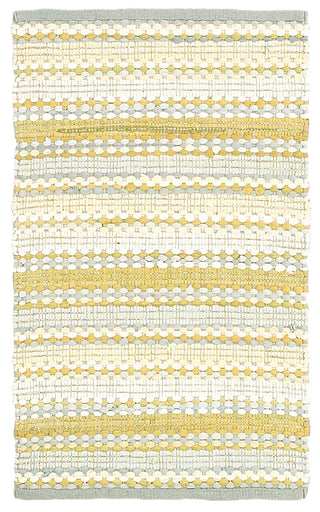 LR Resources Altair 03350 Yellow/Gray Hand Woven Area Rug 5' X 8'