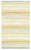 LR Resources Altair 03350 Yellow/Gray Hand Woven Area Rug 8' X 10'