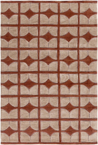 Alexandra ALX-1004 Brown Hand Tufted Area Rug by Surya