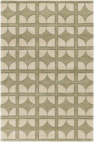 Alexandra ALX-1005 Green Hand Tufted Area Rug by Surya