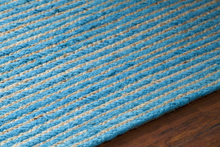 Chandra Alyssa ALY-33302 Blue/Natural Area Rug Detail