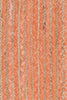 Chandra Alyssa ALY-33304 Orange/Natural Area Rug Close Up