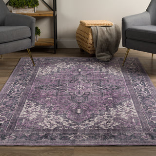 Dalyn Amanti AM3 Plum Area Rug