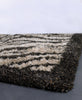 Chandra Amazon AMA-5600 Tan/Brown/Black Area Rug Corner Shot