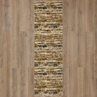 Karastan Expressions Amalgamate Gold Area Rug by Scott Living Main Image