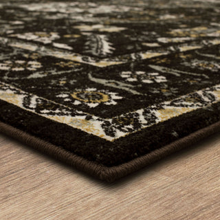 Karastan Bobby Berk (Series 1) Amara Charcoal Area Rug Lifestyle Image