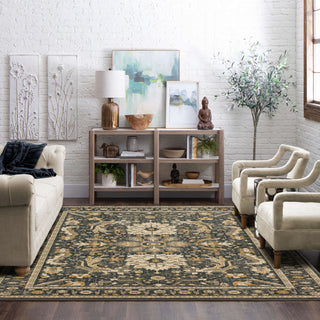 Karastan Bobby Berk (Series 3) Amara Denim Area Rug Lifestyle Image