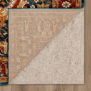 Karastan Bobby Berk (Series 1) Amara Sapphire Area Rug Back Image