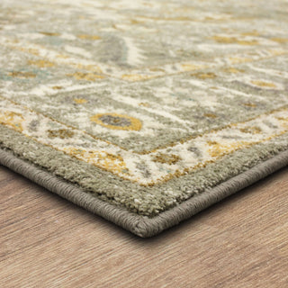 Karastan Bobby Berk (Series 1) Amara Willow Grey Area Rug Lifestyle Image