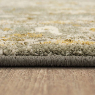 Karastan Bobby Berk (Series 1) Amara Willow Grey Area Rug Detail Image