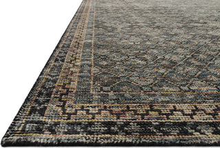 Loloi Amara AMM-01 Ink/Turquoise Area Rug Corner