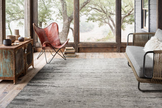 Loloi Amara AMM-02 Silver/Dark Grey Area Rug Main Image