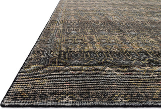 Loloi Amara AMM-03 Charcoal/Lagoon Area Rug Corner