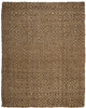 JazzyFloors Jute 0325 Perfect Diamond Area Rug main image