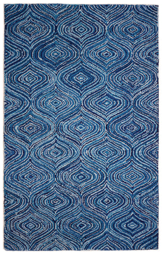 JazzyFloors Atlas 1007 Lantern Blue Skies Area Rug main image