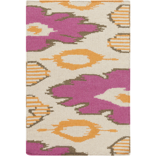 Surya Alameda AMD-1003 Hot Pink Area Rug by Beth Lacefield 2' x 3'