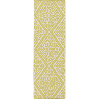 Surya Alameda AMD-1006 Lime Area Rug by Beth Lacefield 2'6'' x 8' Runner