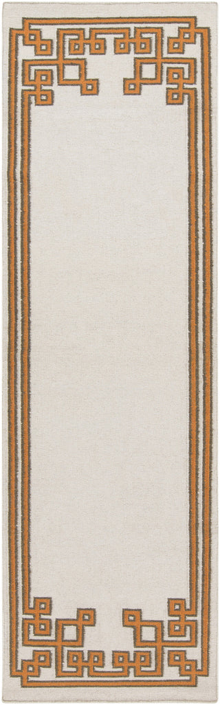 Surya Alameda AMD-1018 Burnt Orange Area Rug by Beth Lacefield 2'6'' X 8' Runner