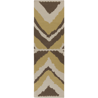 Surya Alameda AMD-1023 Olive Area Rug by Beth Lacefield 2'6'' x 8' Runner