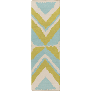 Surya Alameda AMD-1024 Lime Area Rug by Beth Lacefield 2'6'' x 8' Runner